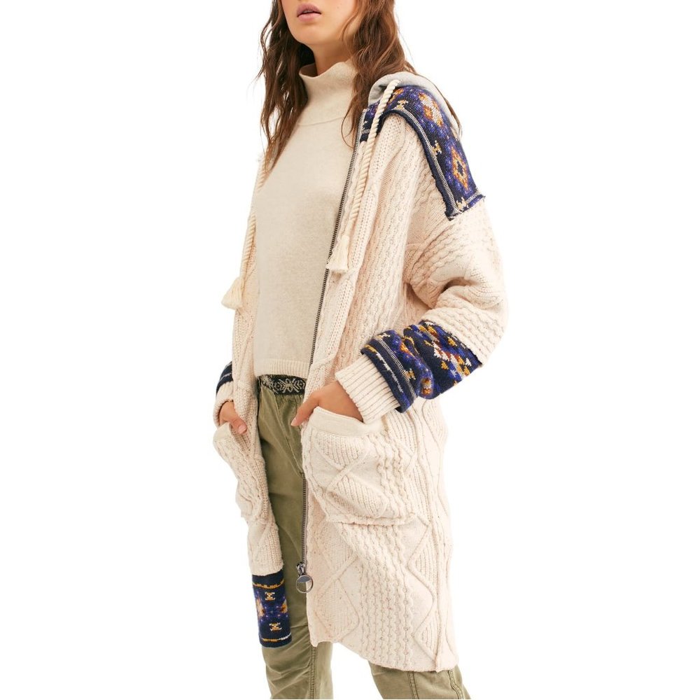 Free People Capture the Moment Hoodie Sweater - Picture 2 of 4